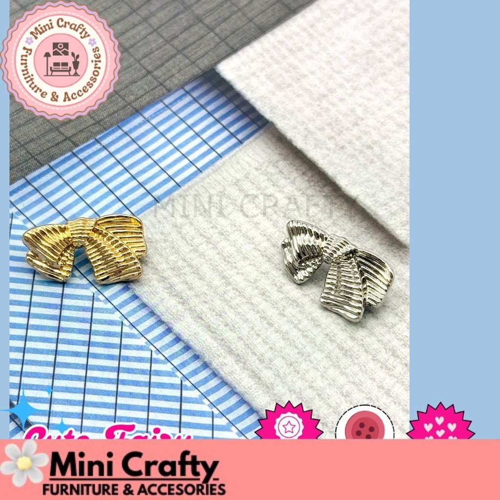 Kancing Jamur Pita 18 mm Aksesoris Kancing Baju Premium Button - Mini Crafty