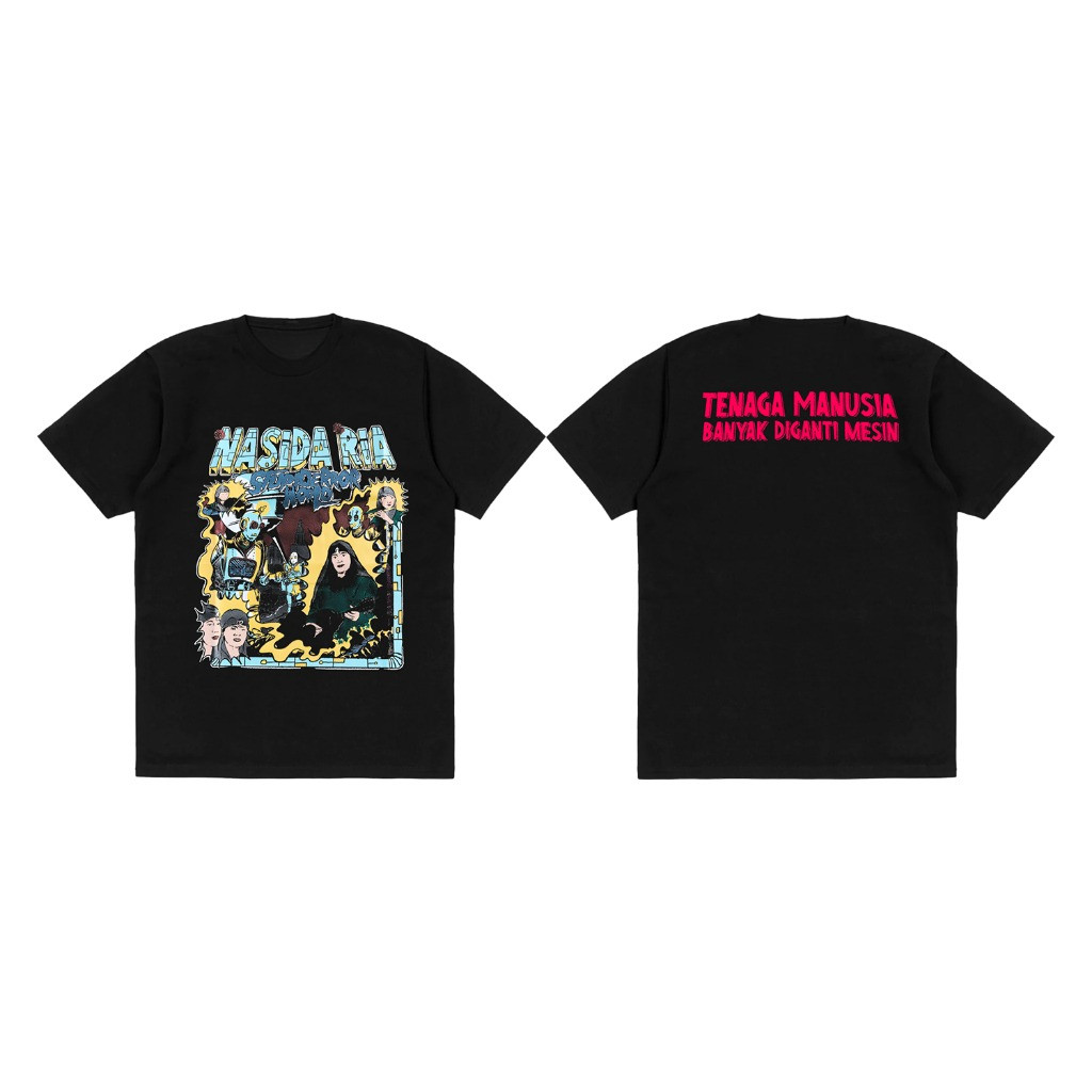 T-shirt Band Stupid Error X Nasida Ria Tahun 2000