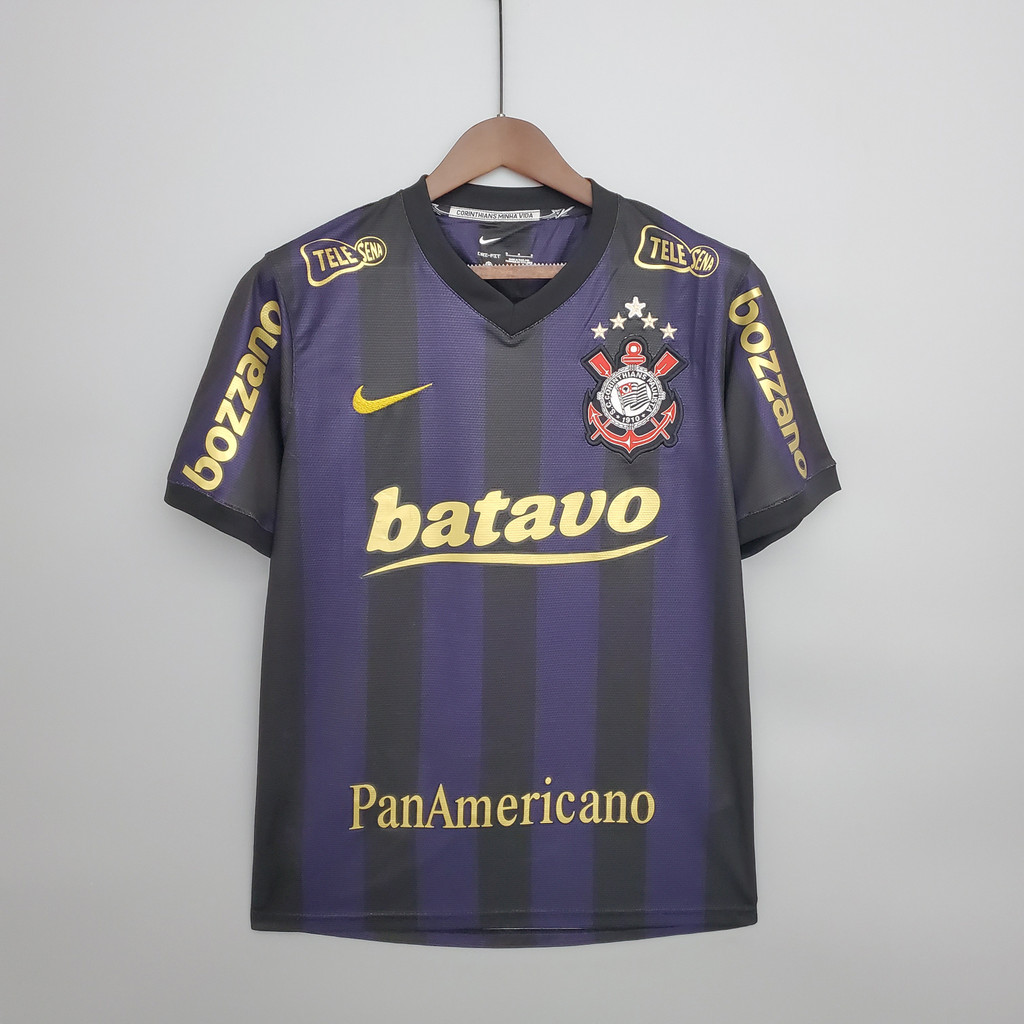 Jersey Retro 09/10 Corinthians away A08 T shirt pria
