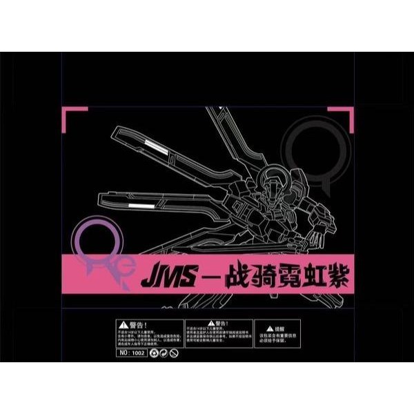 HG Schwarzette Neon Purple Black JMS Model Kit 1/144 High Grade