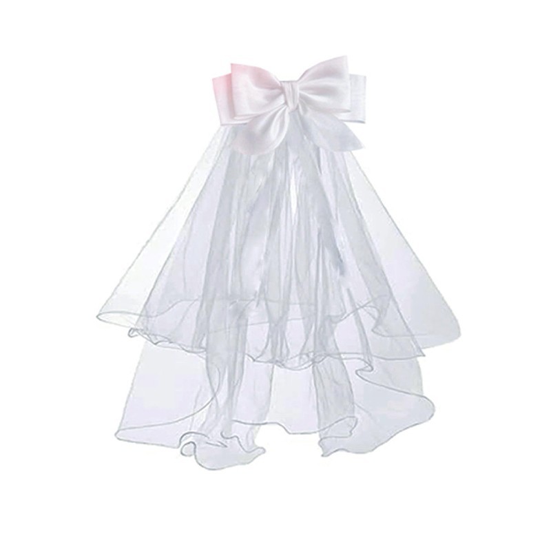 Hijab Pengantin Wedding Kerudung Pengantin Putih Kupu Kupu Polos Wedding Veil Hijab Bride Veil