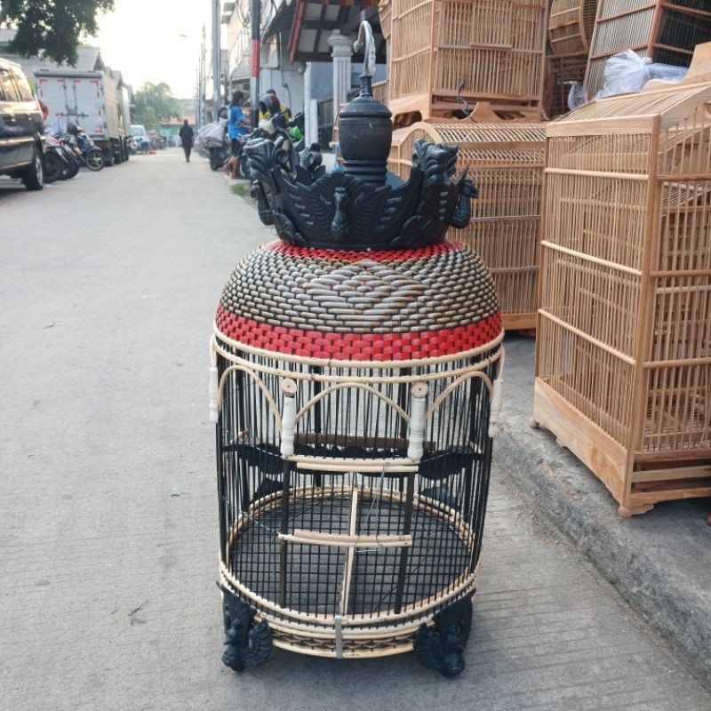 Sangkar Perkutut Kandang Kutut Rotan Sintetis