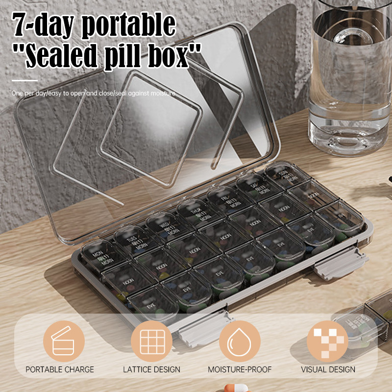 Kotak Obat Kapasitas Besar Kotak Obat Tertutup Kotak Subkemasan Obat Anti Lembap