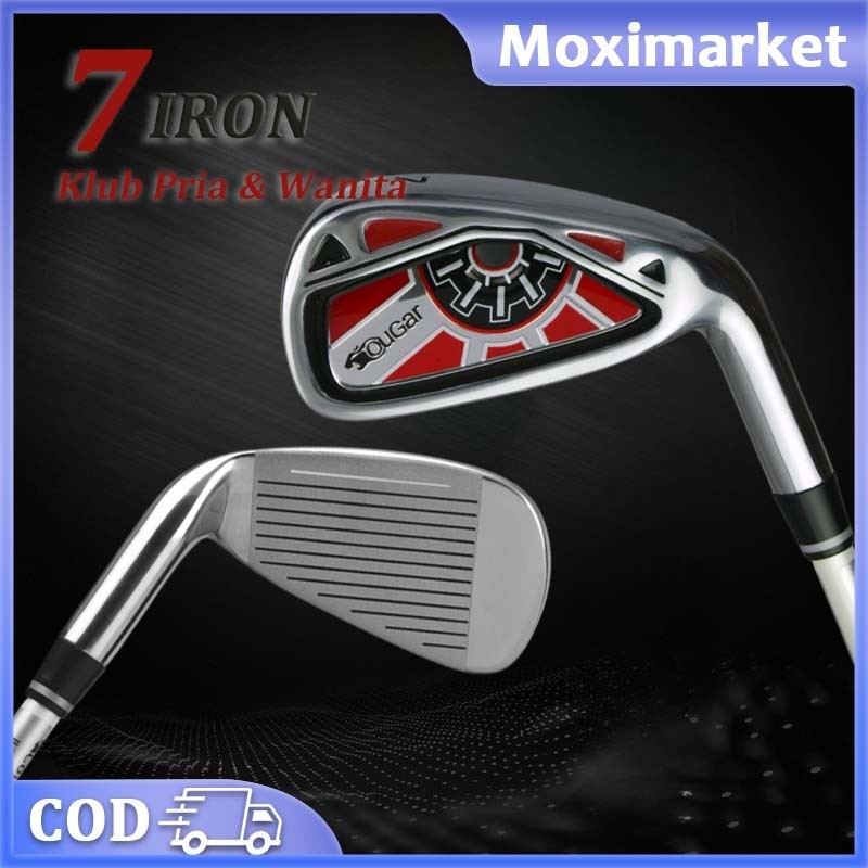Tongkat Golf Karbon Cougar Golf Iron 7 Stik Golf Pria Wanita Pengemudi Pemula/Stik Golf Pemula Iron 