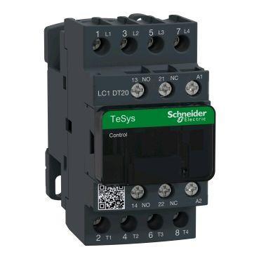 SCHNEIDER KONTAKTOR LC1DT20Q7 4P 20 2NO COIL 380VAC NEW ORIGINAL