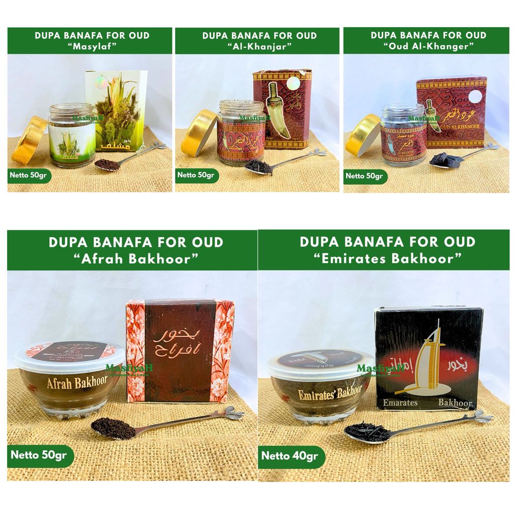 Dupa banafa for oud bukhur bakhour dupa arab aromaterapi EMIRAT MASLAF AFRAH KHANGER KHANJAR