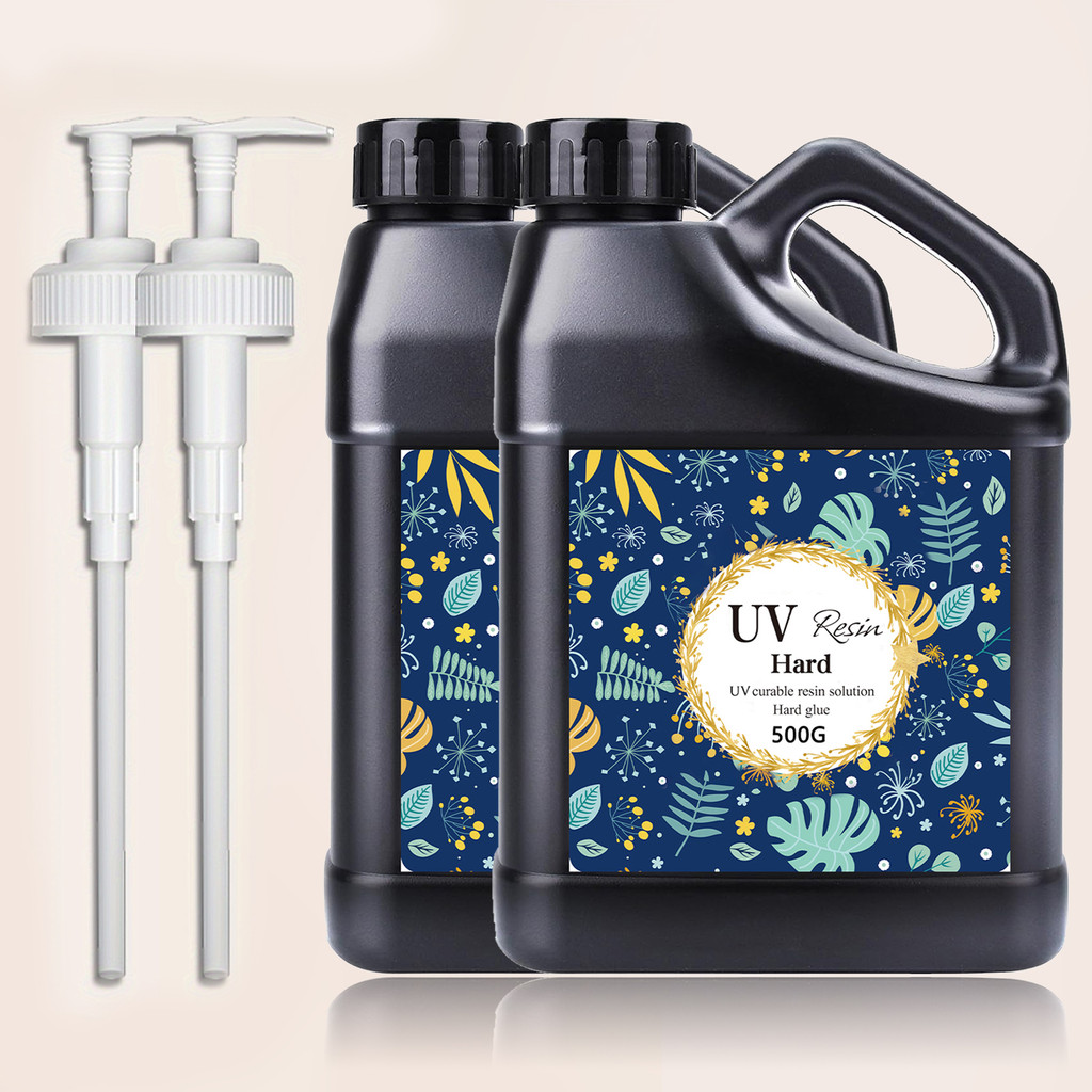 UV Resin Kit,Newly package Crystal Clear Epoxy Resin,Bubble-Free, Anti-Yellowing Art Resin That,Suit