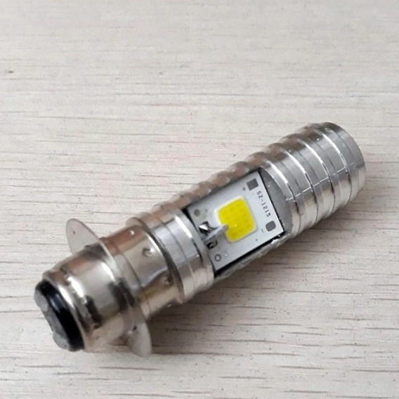 LED H6 2 SISI ASLI ORI lampu utama halogen depan 2 mata putih kuning ice blue universal motor bebek 