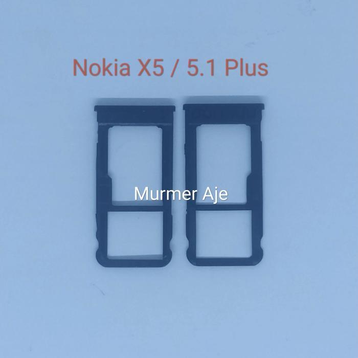Sim card tray slot sim card nokia x5 5.1 Plus oem