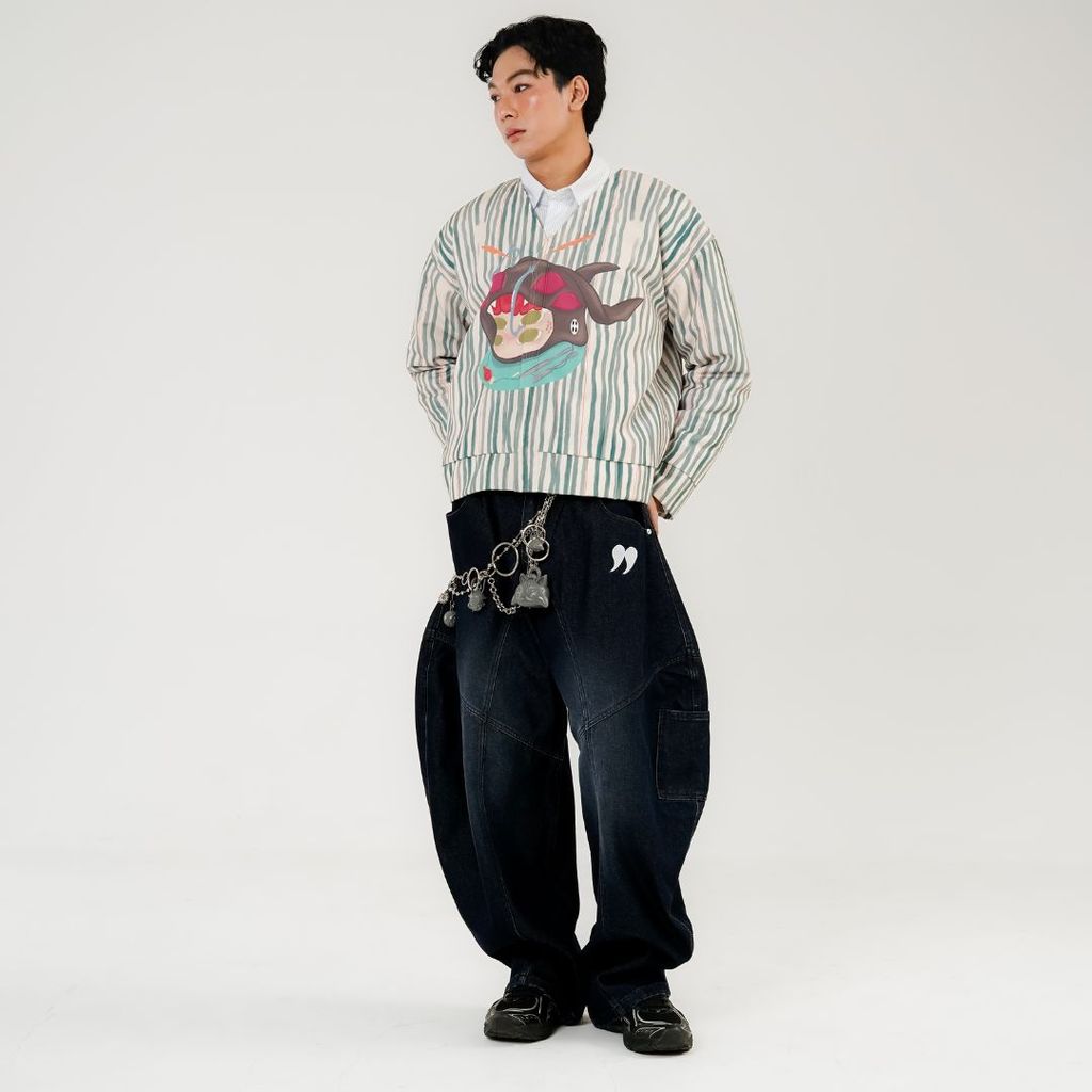 LIL PUBLIC Cardigan Hikiniku “Hisashi Series”