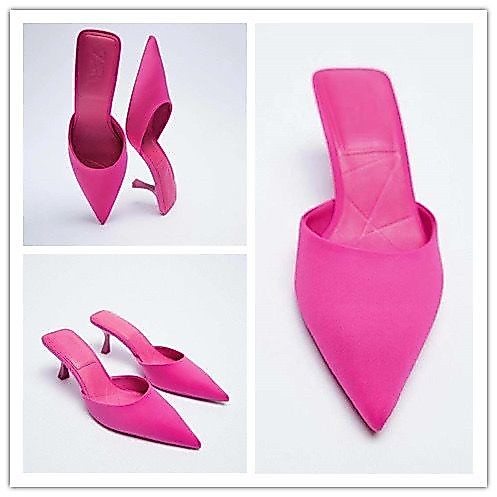 SANDAL HEELS WANITA IMPORT FASHION / ZR ZRA ZARA HEELS 462 TERBARU