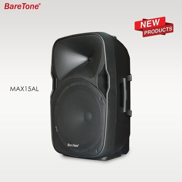 SPEAKER PORTABLE BARETONE 15 INCH MAX15AL SPEAKER KARAOKE BARETONE
