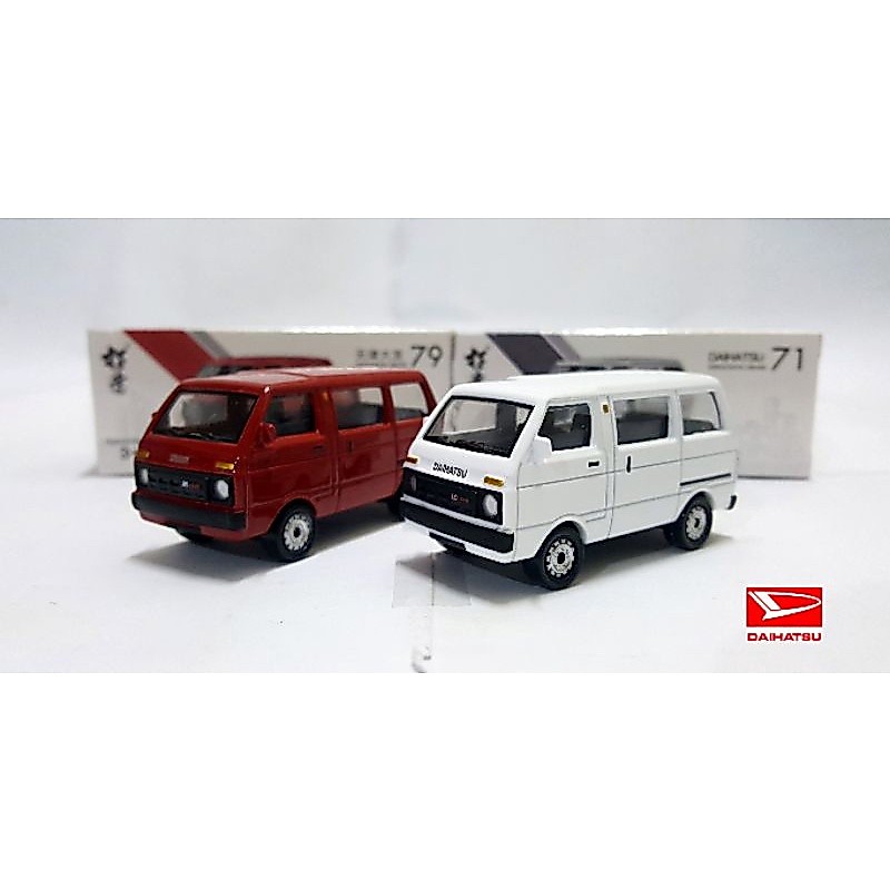satu 1 set Diecast Daihatsu Hijet 1000 merah dan Putih by Xcartoys, Democratic brand