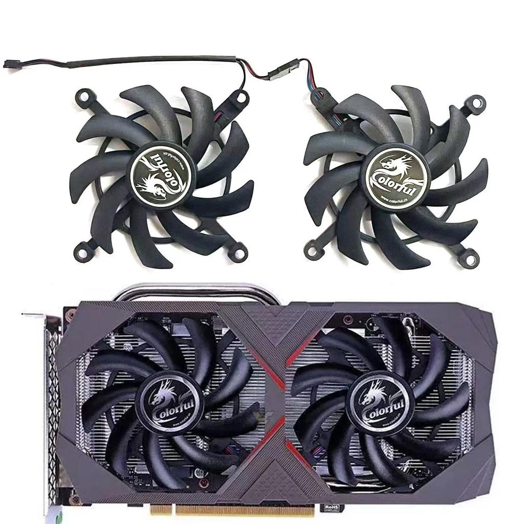 New 85MM 4PIN RTX 2060 2060Super GPU fan for Colorful GeForce RTX2060 GTX 1660 TI 1660 Super graphic