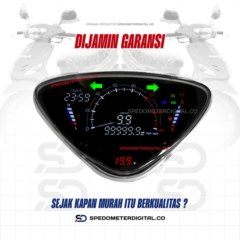 speedometer Digital Mio Smile PNP