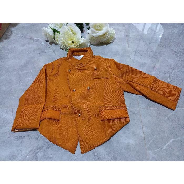 BESKAP SOLO ANAK WARNA (atasan) - Kuning kunyit/gold, Paud