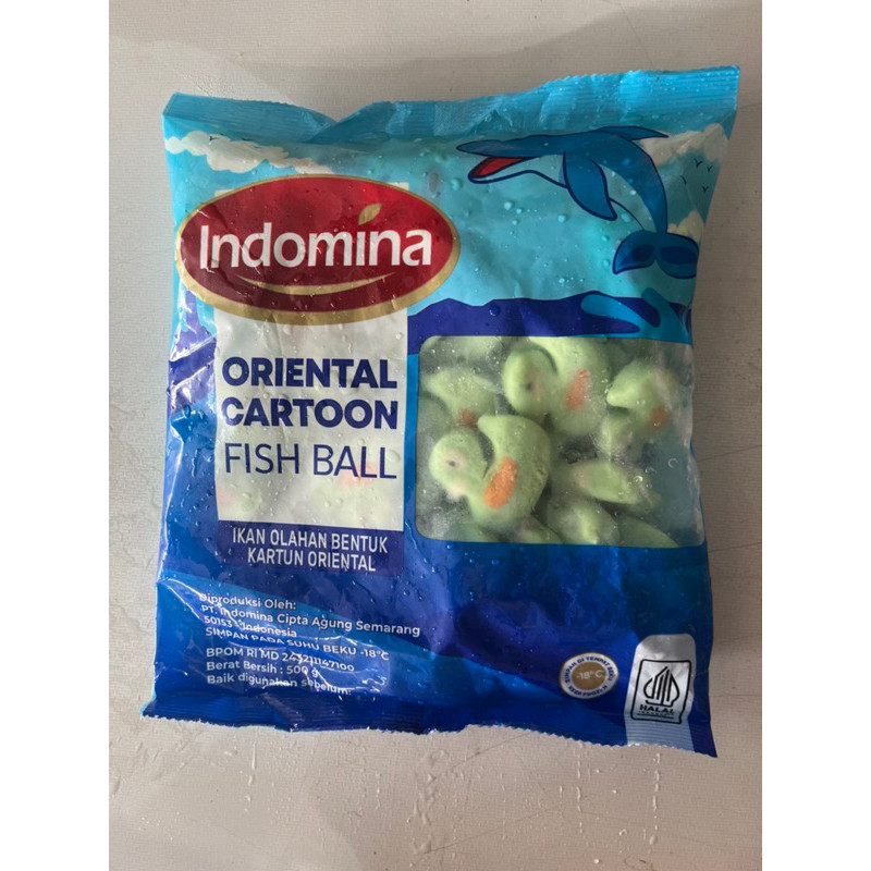 Indomina Bentuk Bebek/Ikan