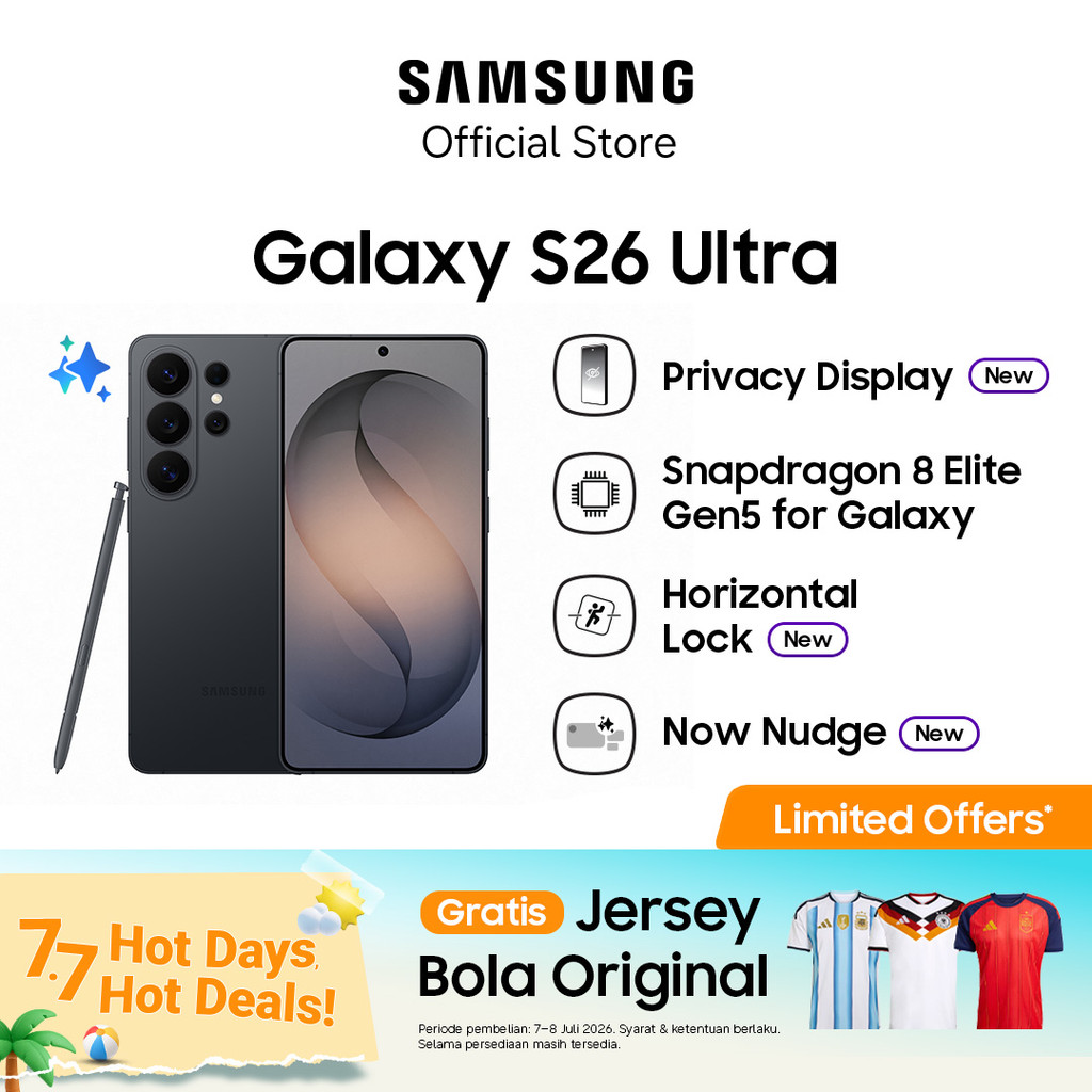 Samsung Galaxy S26 Ultra 12/512GB - Black | Hp AI | Privacy Display