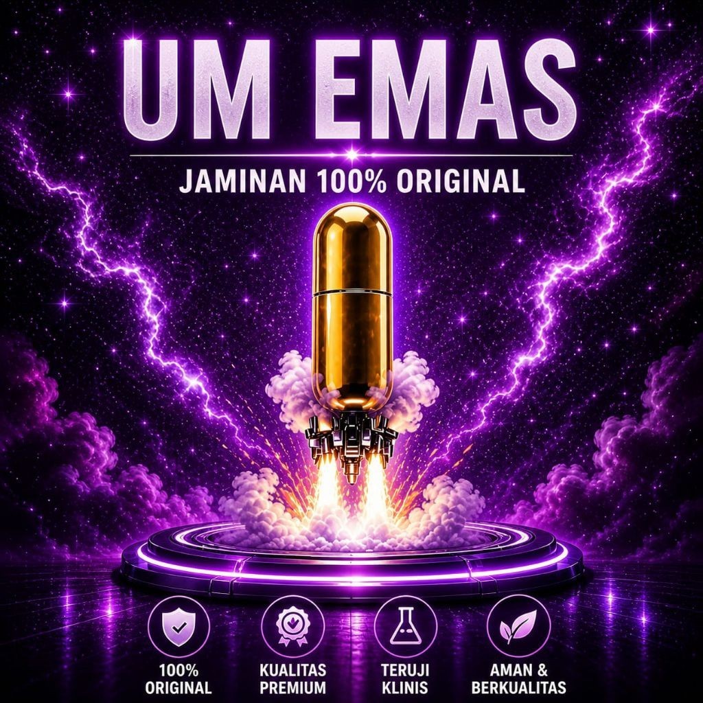 Gold Um100% Kemasan BOX 100% ORIGINAL ASLI