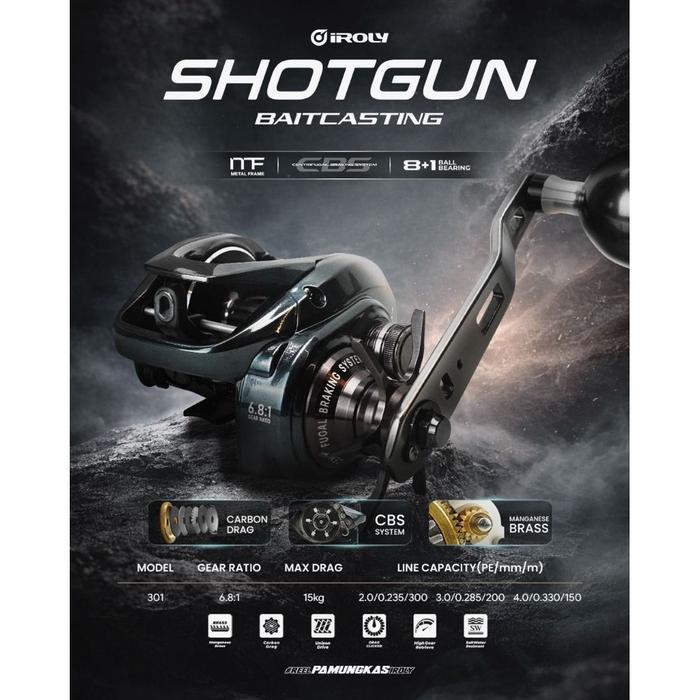REEL OH IROLY SHOTGUN 301L(kiri)