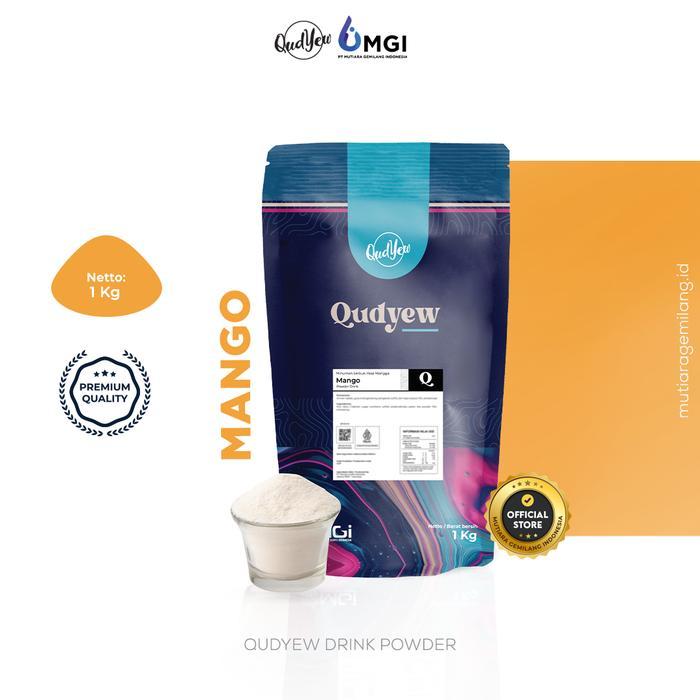 nww Bubuk Minuman Powder Premium Qudyew 1kg // Drink Powder Premium Qudyew - Mango