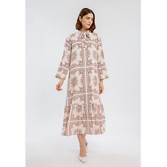 Minimal Hameeda Dress Terracotta Preloved