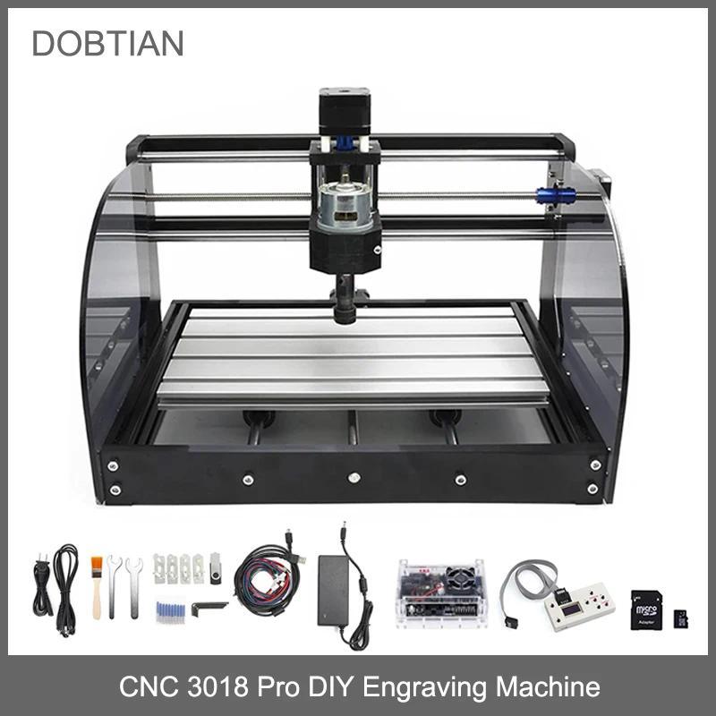 CNC 3018 Pro Max Y Engraving Machine Laser Engraver 3Axis GRBL Milling Laser Wood Router PCB PVC Min