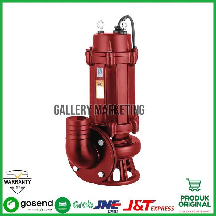 Submersible pump Sirkulasi 2.5Inch Sewage Pump Pompa Celup Air Kotor