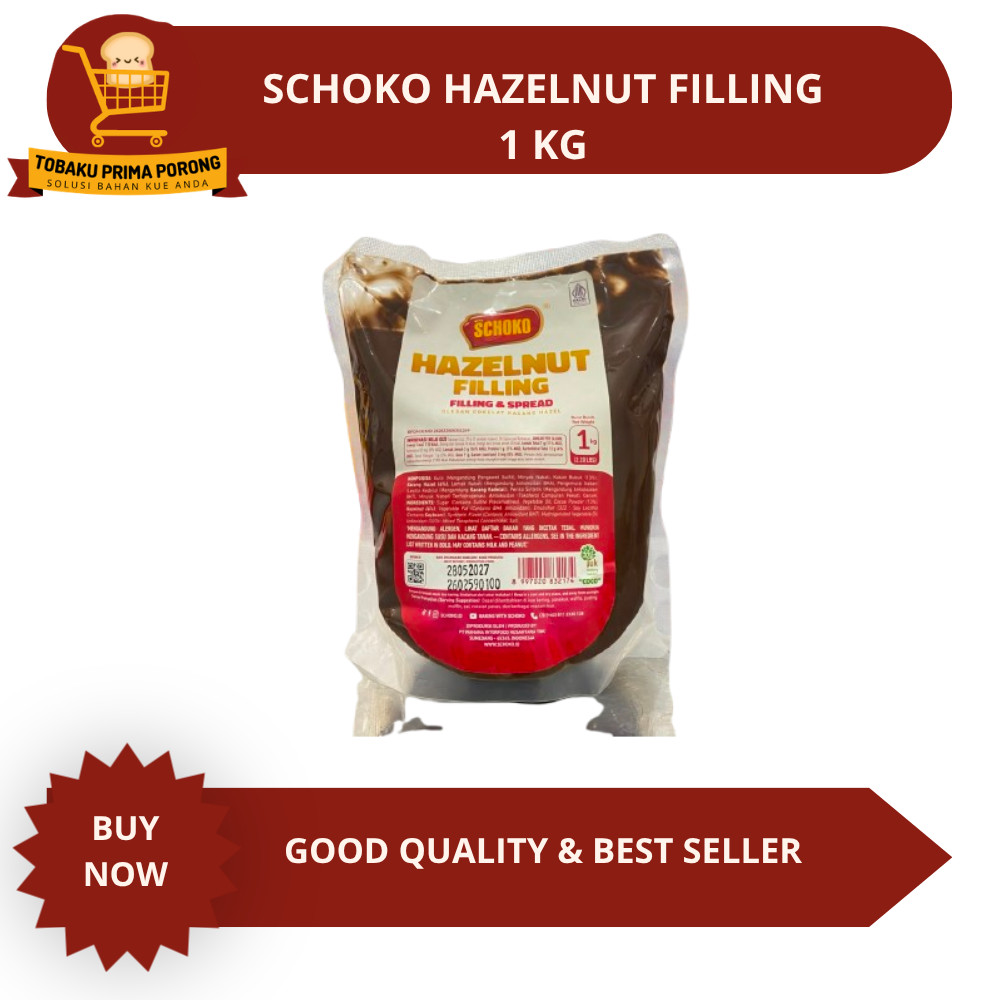 SCHOKO HAZELNUT FILLING 1 KG