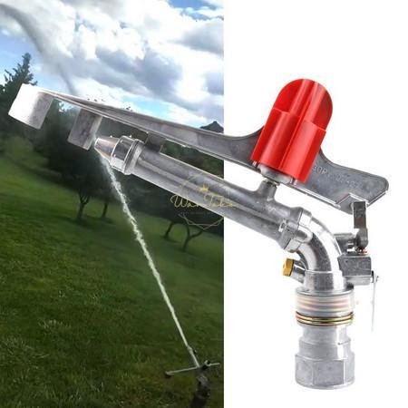 Impact Sprinkler Pertanian Alat Siram Kebun 2 Inch Sprinkler Big Gun Radius 36 Meter