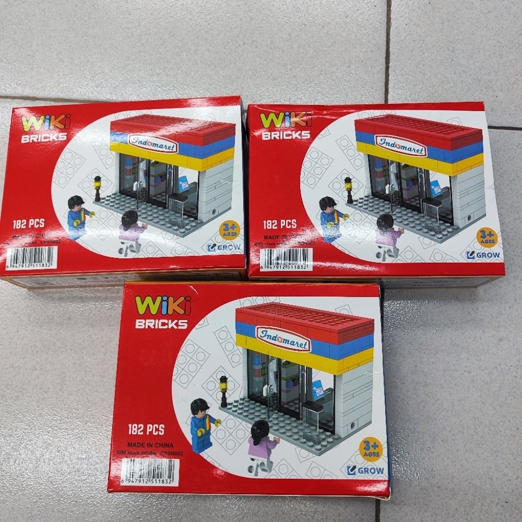 TINATAH Lego Wiki Bricks Miniatur Indomaret