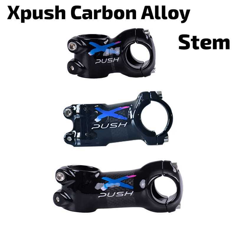 Foto Xpush Stem Carbon Alloy Clamp 25.4 fork OS 28.6 mm sepeda anak Pushbike Balance bike