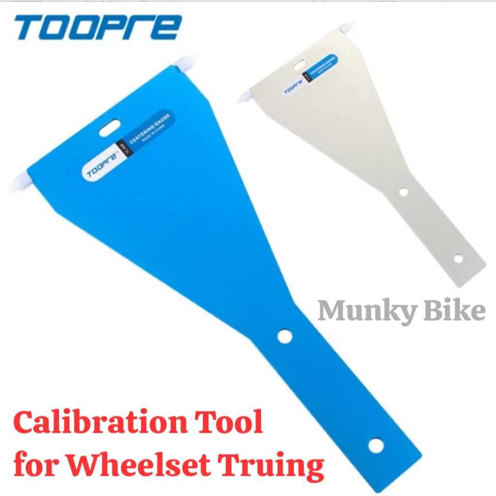 Foto Toopre Tool Alat Calibrasi Centering Alat Stel Ruji Wheelset Truing Sepeda Bike Calibration Adjusting Ring Platform Correction and Center Gauge
