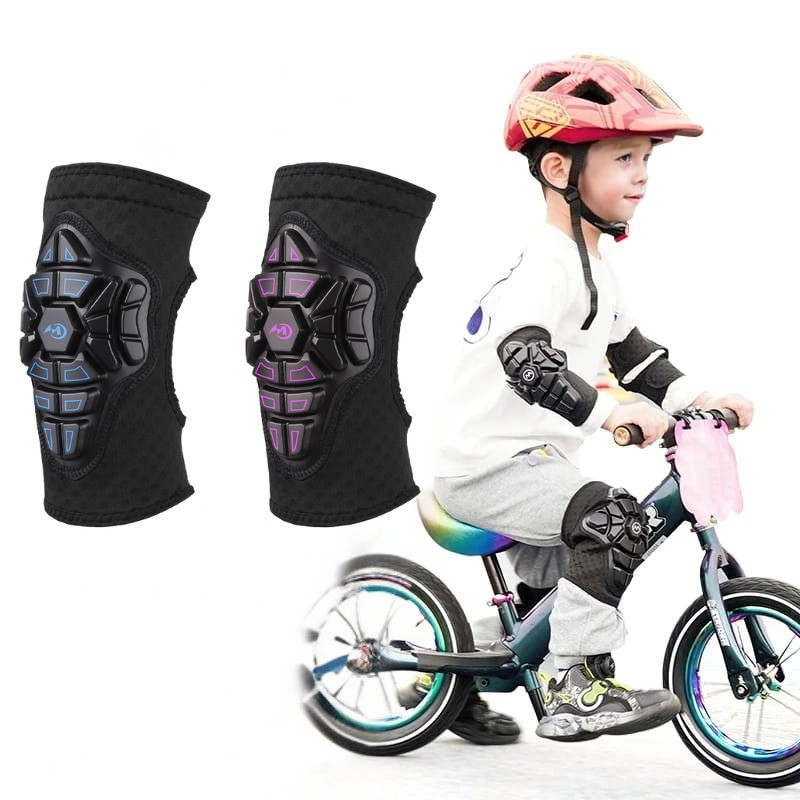 Foto M-Cen Knee Elbow Pad Protector Velcro Pelindung Lutut & Sikut sepeda Anak Push Balance Bike
