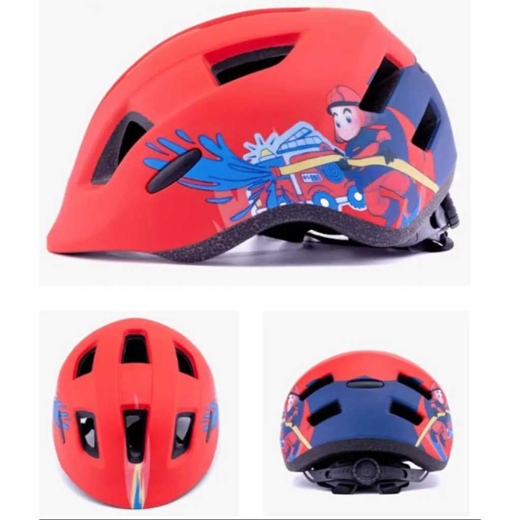 Foto Helm Sepeda Anak BATFOX Kids LC301 half face ultralight