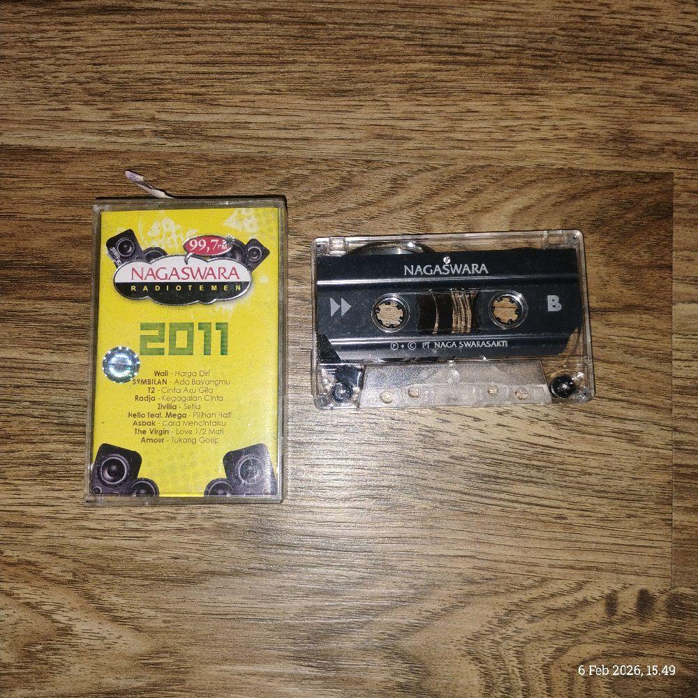 Kaset Kompilasi Nagaswara Wali,9band,Zivilia,St12,Radja,thevirgin,asbak