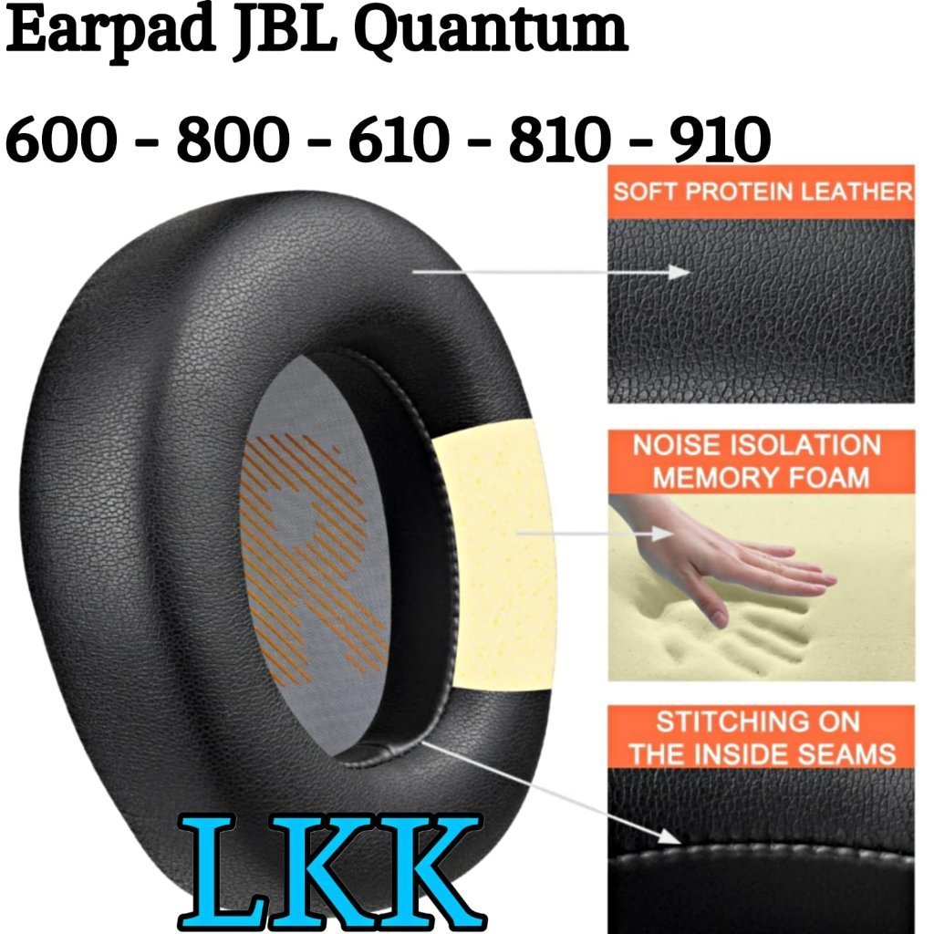 Bantalan Earcup Earpad Busa Headphone JBL Quantum 800 / JBL Quantum Q800