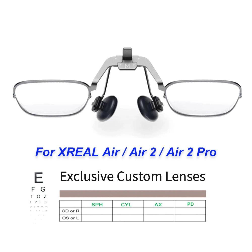 For Nreal Air/Xreal Air 2/Air2 Pro/One/1S/One Pro Smart AR Glasses Lens Custom Myopia&Hyperopia Asti