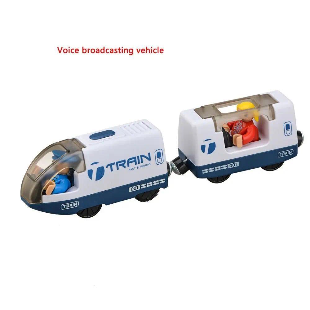 Magnetic Funny New Design Battery Operated  Train Compatible With Brio Wooden Train Track