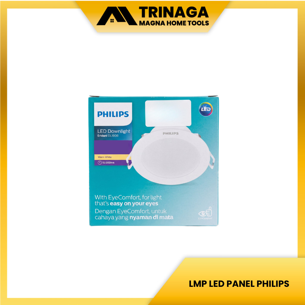 Lampu LED Panel PHILIPS Lampu Plafon LED Panel untuk Rumah Kantor Toko