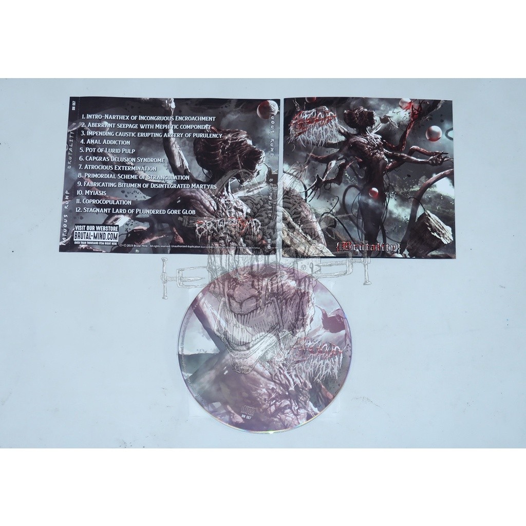 CD - FATUOUS RUMP - Brutality