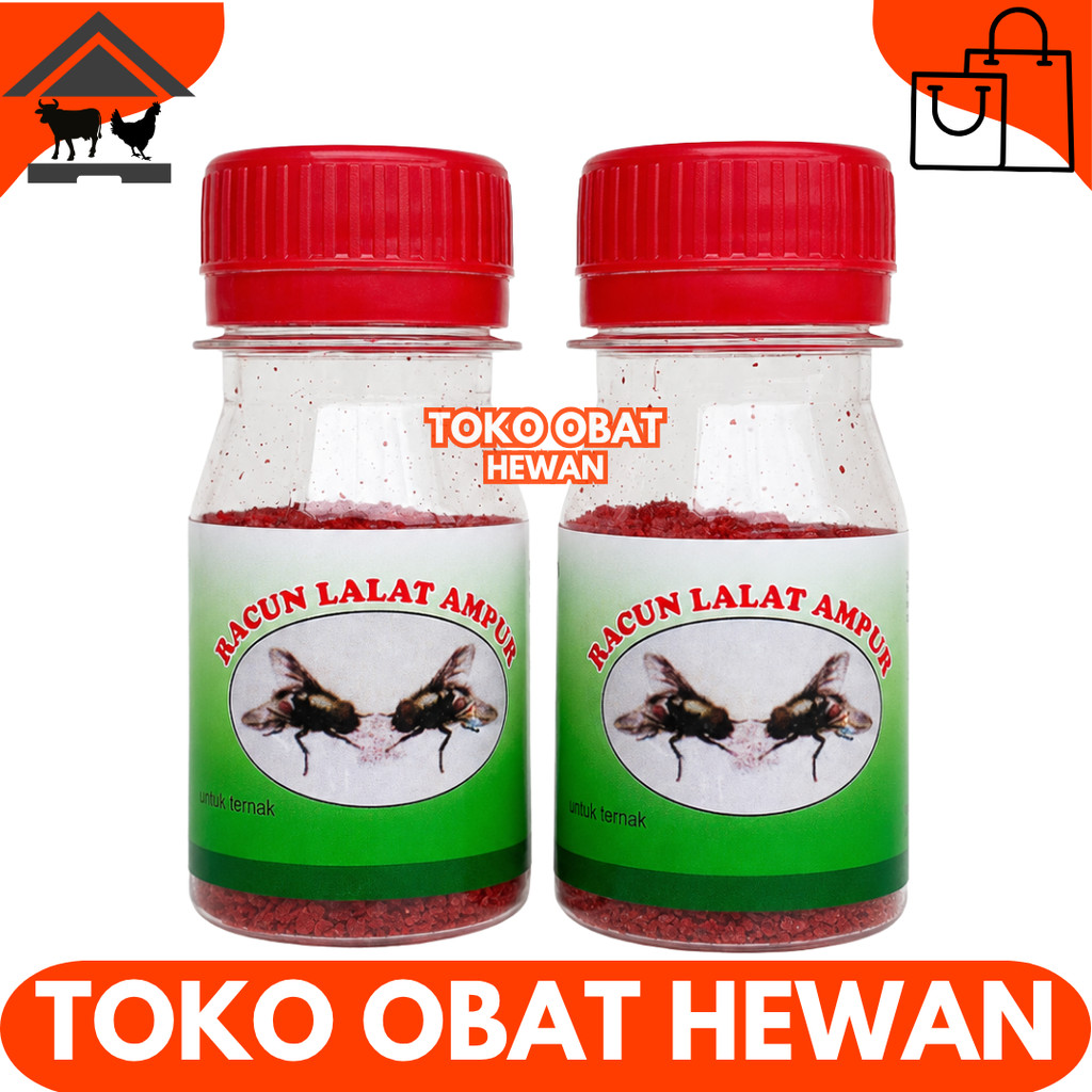 RACUN LALAT AMPUH 25 GRAM - Obat Pembasmi Lalat Paling Ampuh - Obat Pengusir lalat