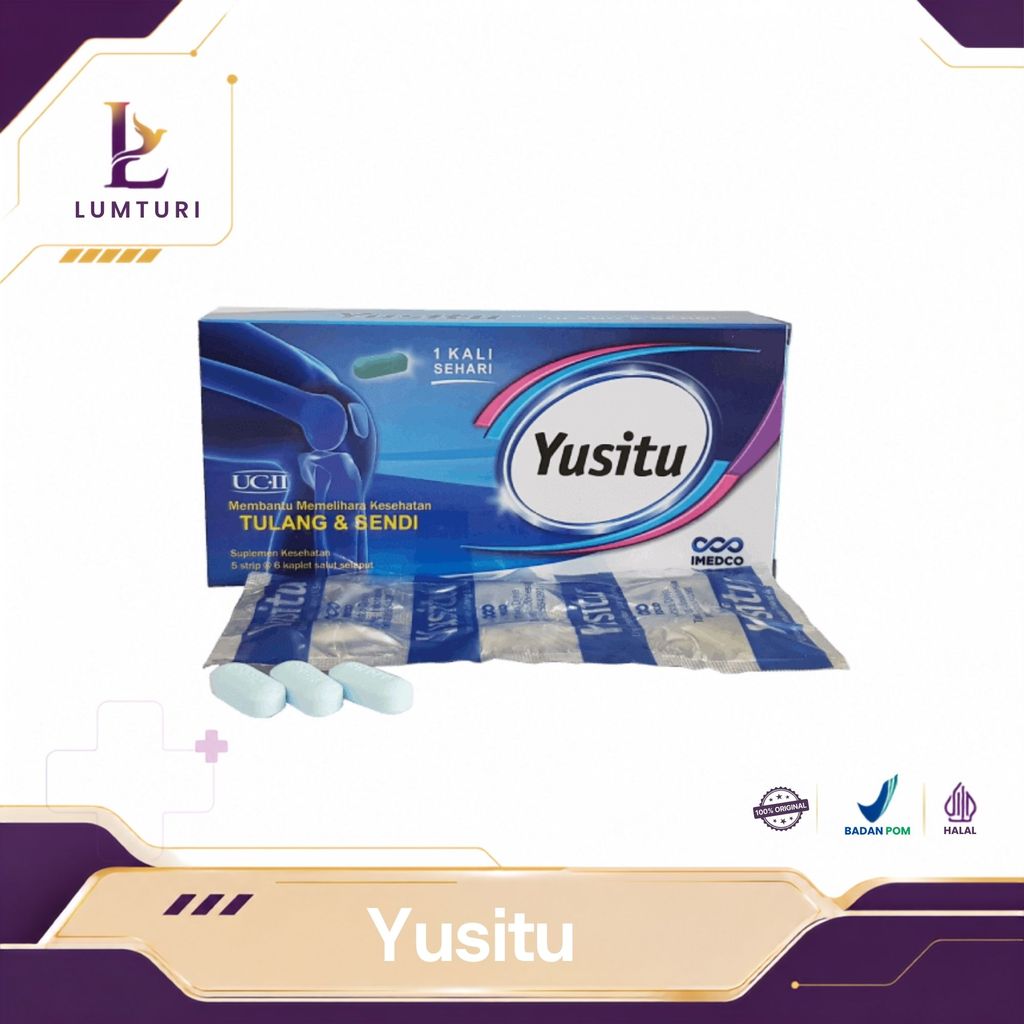 Yusitu Box Isi 30 Tablet Vitamin Suplemen