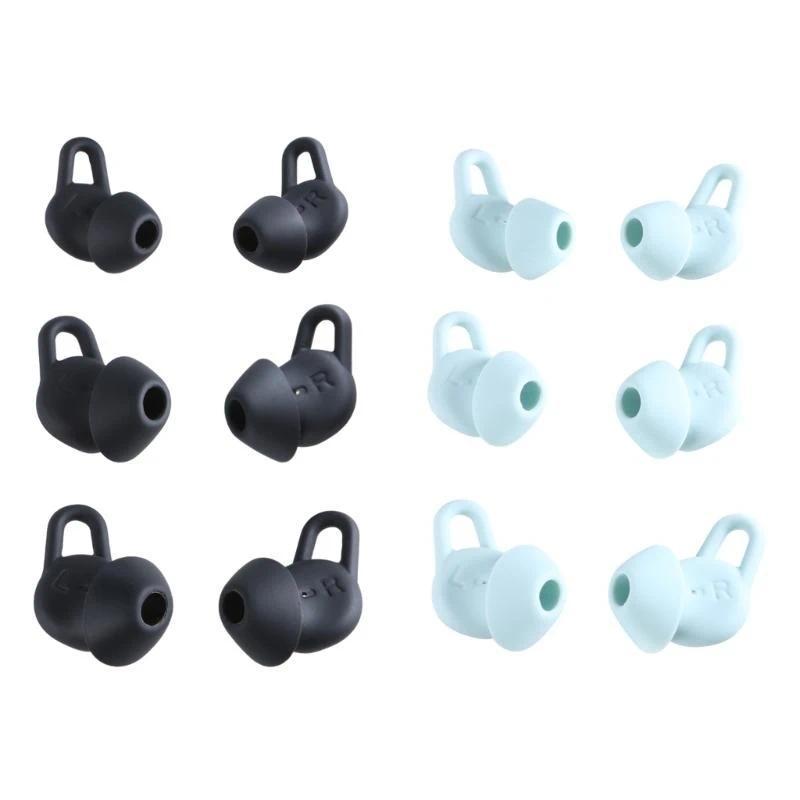 6Pcs Silicone Ear Tips for HUAWEI Freelace Pro2 Earbuds Eartips Earphone Tips headphones Earplugs Fo