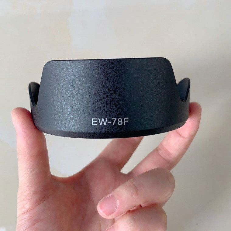 EW-78F Lens Hood EOS R RP R5 R6 Lensa RF 24-240mm IS USM Aksesoris 72mm