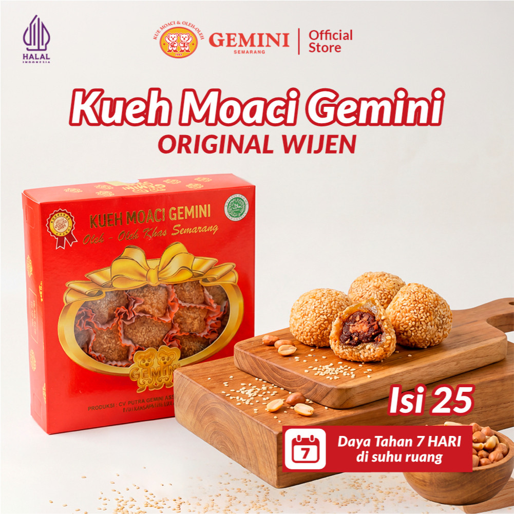 Gemini - Moaci Gemini Original Wijen Isi 25