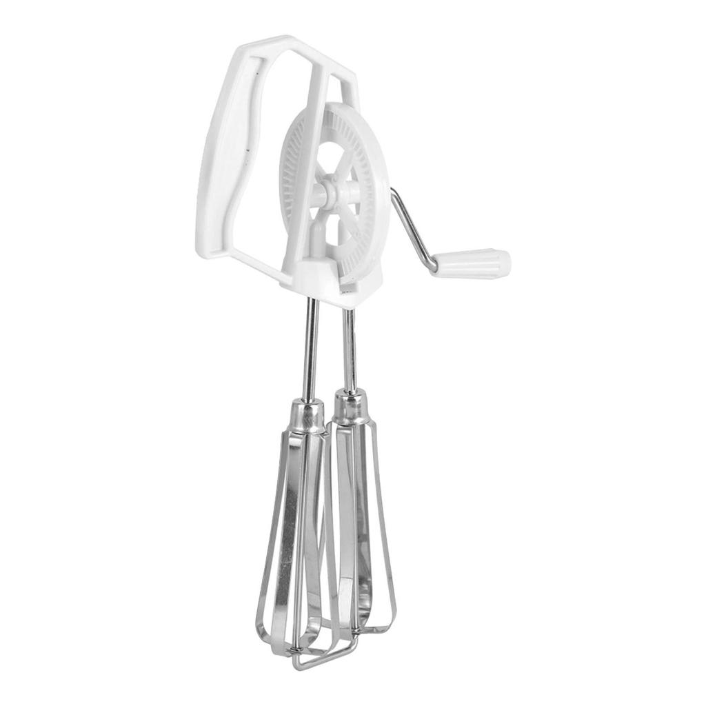 Manual Egg Blender Stainless Steel Handheld Manual Egg Blender Mixer Beater Home Kitchen Cooking Too
