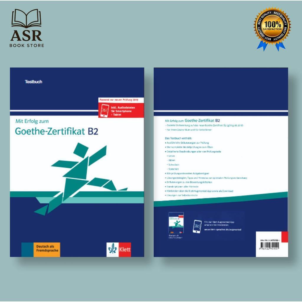Buku Mit Erfolg zum Goethe-Zertifikat B2, Belajar Bahasa Jerman dengan mudah