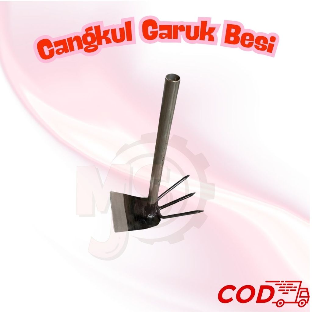 Cangkul Garukan Multifungsi Gagang besi Pacul taman/ Cangkul Mini 2 Fungsi Terbaik