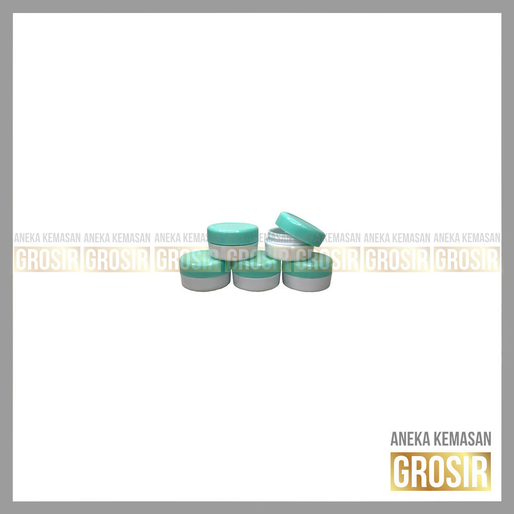 Pot Cream 5gr Hijau Tosca PS – Varian Hijau Tosca, Hijau Tosca-Bening, dan Hijau Tosca-Putih